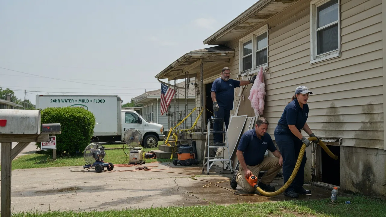 Water Damage Repair in East Butler, PA near me
